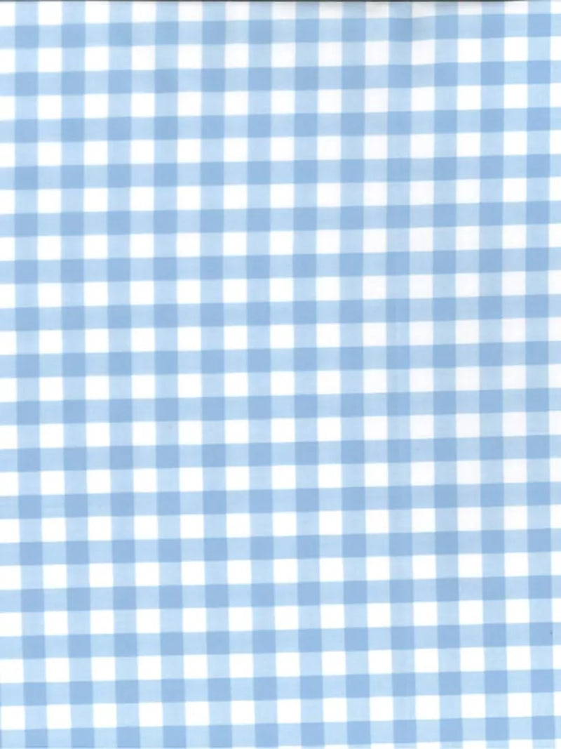 Oddies Textiles Large Cotton Gingham Fabric, 144cm x 144cm