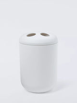 John Lewis John Lewis Essential Toothbrush Holder White- Buy online at McGrocer