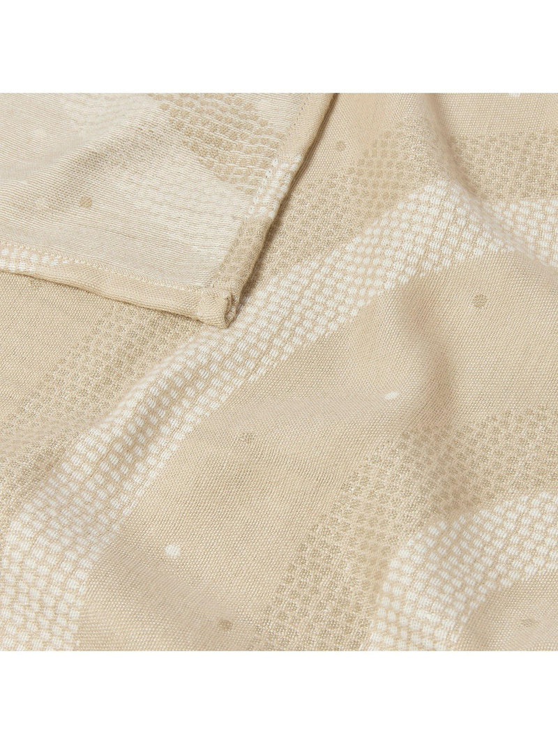 Katie Loxton knitted baby blanket cotton-lined (British brand)