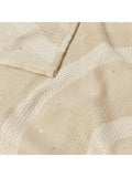 Katie Loxton knitted baby blanket cotton-lined (British brand)