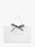 Katie Loxton knitted baby blanket cotton-lined (British brand)