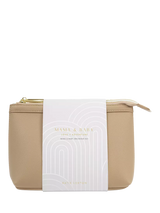 John Lewis Katie Loxton Mummy & Baby Organiser Pouch Pack of 2 Tan/White- Buy online at McGrocer