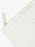 Katie Loxton Mummy & Baby Organiser Pouches Tan White (British brand)