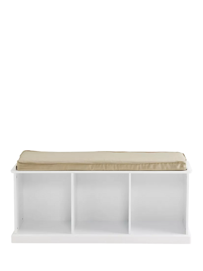 John Lewis Great Little Trading Co Abbeville Storage Bench and Cushion- Buy online at McGrocer