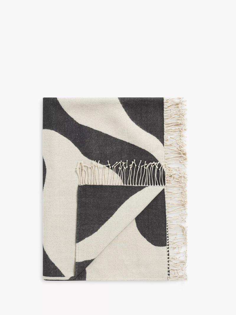 John Lewis Swerve throw single size (British brand)