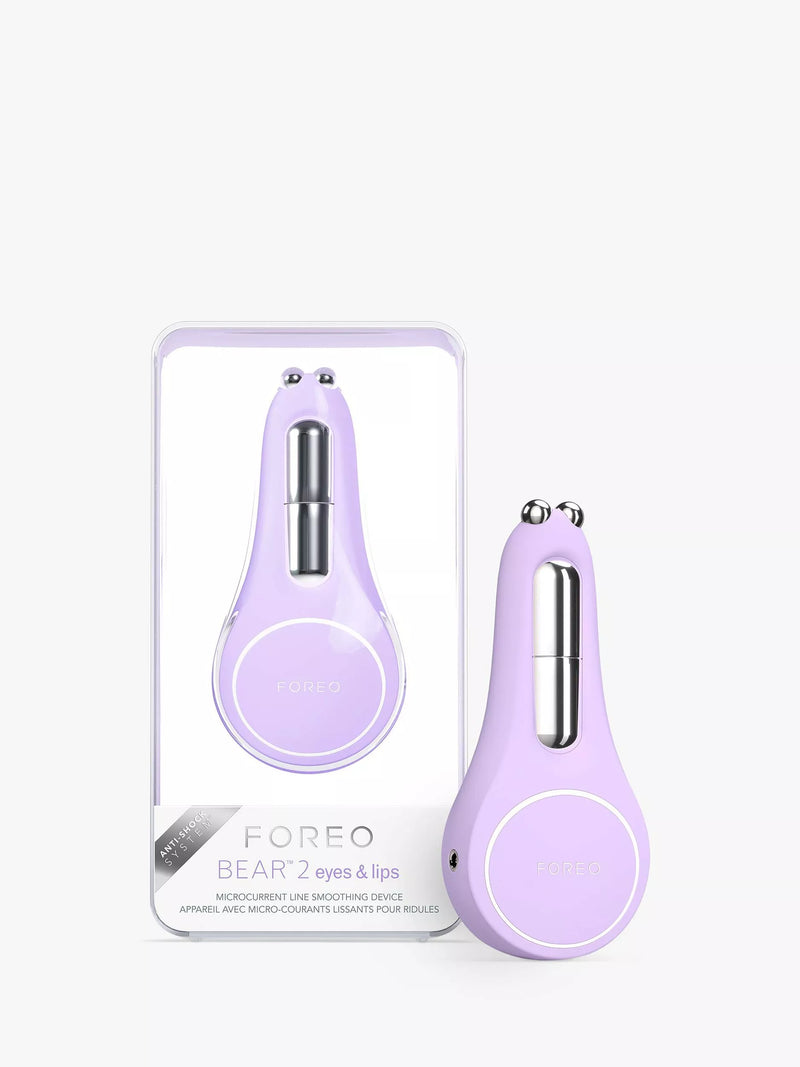 FOREO BEAR 2 Eyes & Lips microcurrent device purple - British product