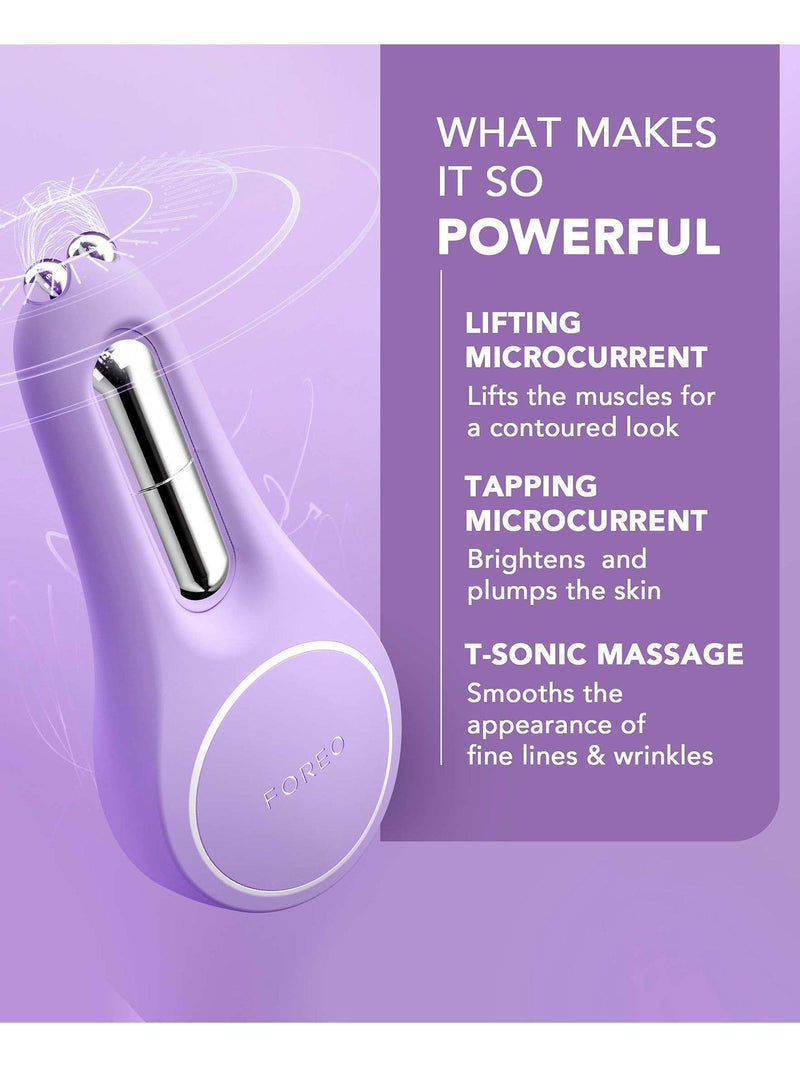 FOREO BEAR 2 Eyes & Lips microcurrent device purple - British product