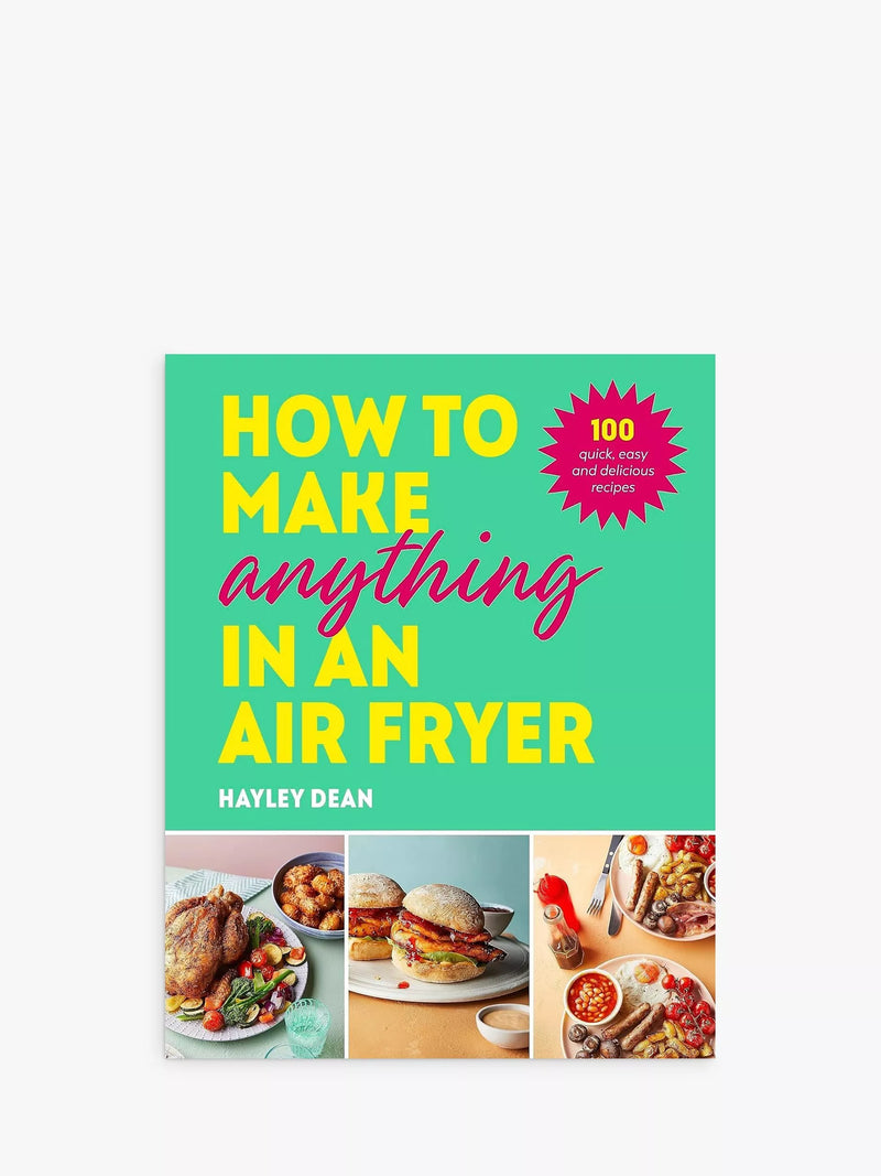Hayley Dean air fryer cookbook with UK measurements, UK version