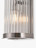 John Lewis Boston ribbed glass bathroom wall light (British brand)