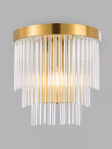 John Lewis John Lewis Shiminista Chandelier Wall Light, Matte Brass- Buy online at McGrocer
