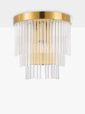 John Lewis Shiminista chandelier wall light matte brass, UK version