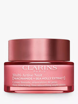 John Lewis Clarins Multi-Active Night Cream All Skin Types Facial Moisturiser 50ml- Buy online at McGrocer