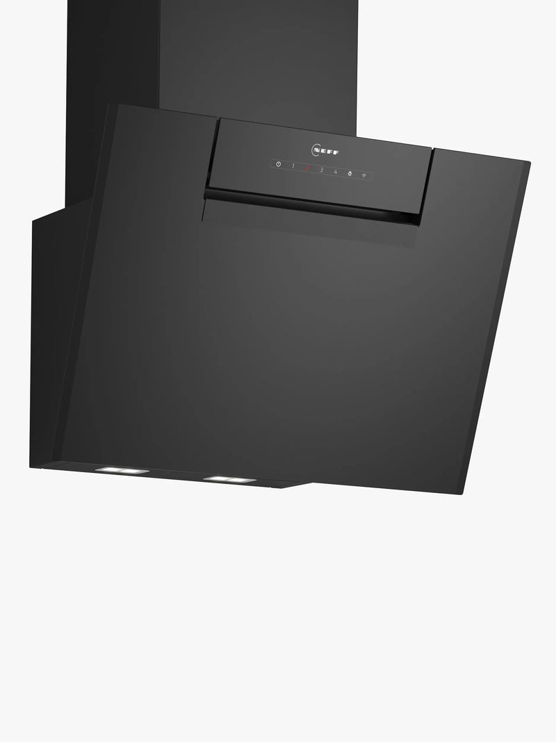 Neff N50 angled chimney cooker hood 60cm black (British brand)