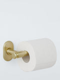 John Lewis brushed brass toilet roll holder, UK version