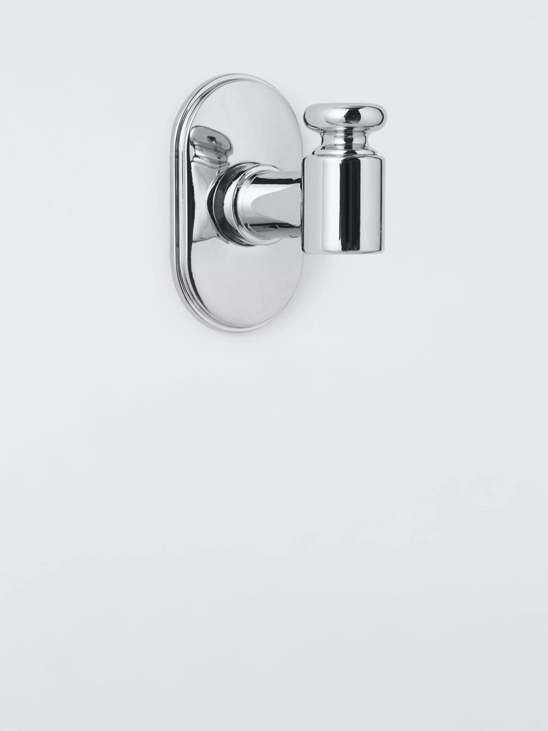 Crochet John Lewis Heritage finition chrome (marque britannique)