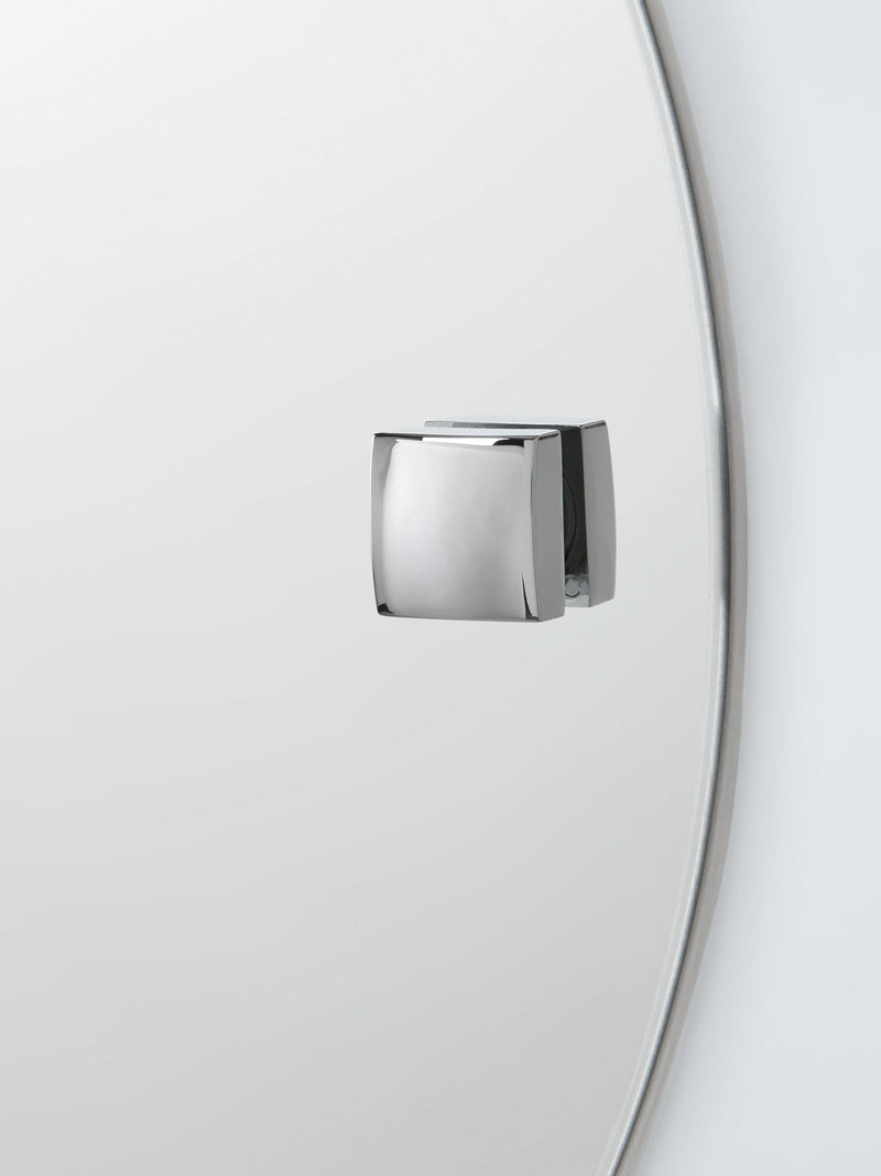 John Lewis Project round bathroom mirror 450mm - British product