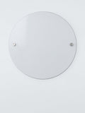 John Lewis Project round bathroom mirror 450mm - British product