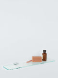John Lewis Project glass shelf chrome effect - British product