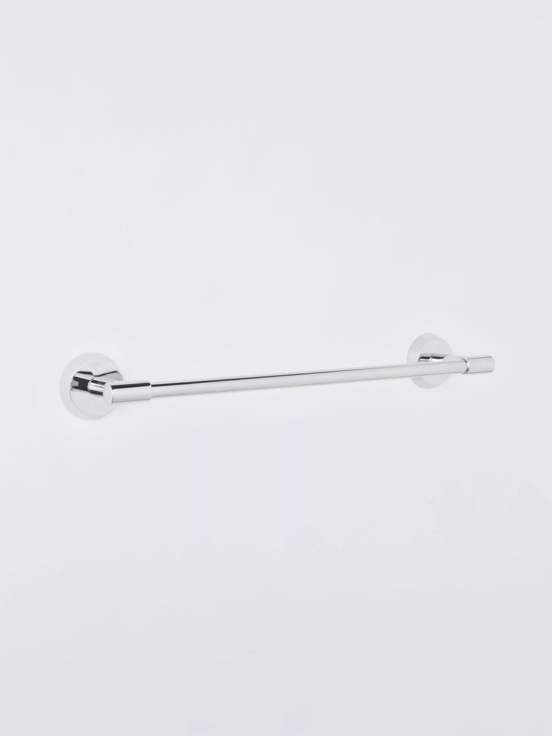John Lewis Elegance single towel rail chrome finish - British product