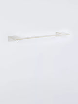 John Lewis John Lewis Modernist Single Towel Rail, Silver, 32cm- Buy online at McGrocer