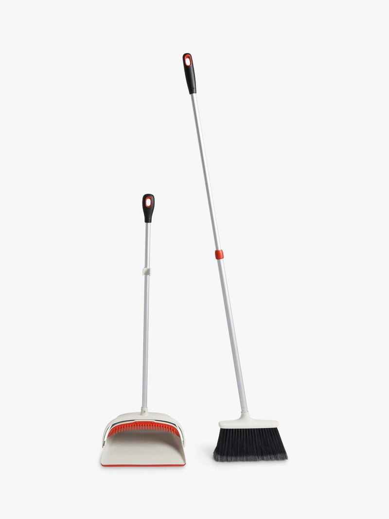 OXO Good Grips Sweep Set with extendable broom, imported from the UK