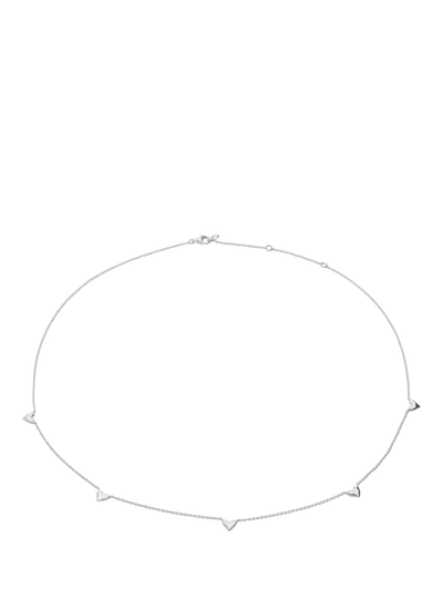 John Lewis Monica Vinader Heart Station Chain Necklace- Buy online at McGrocer