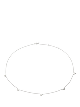 John Lewis Monica Vinader Heart Station Chain Necklace- Buy online at McGrocer
