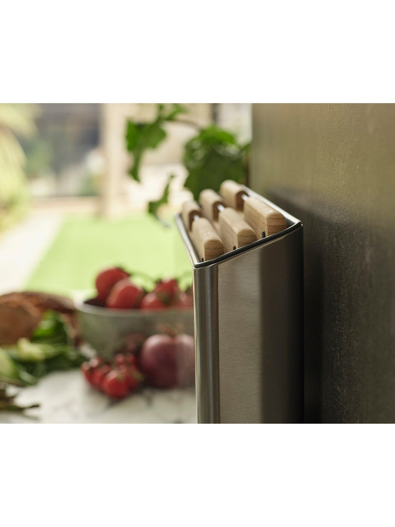 Joseph Joseph Folio bamboo chopping boards set stainless steel case - British product