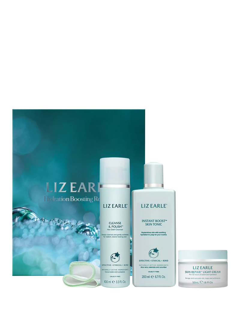Liz Earle Hydration Boosting Routine Skincare Gift Set, UK version