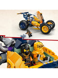 LEGO Ninjago Arin's Ninja Off-Road Buggy Car 267 Pieces, UK version