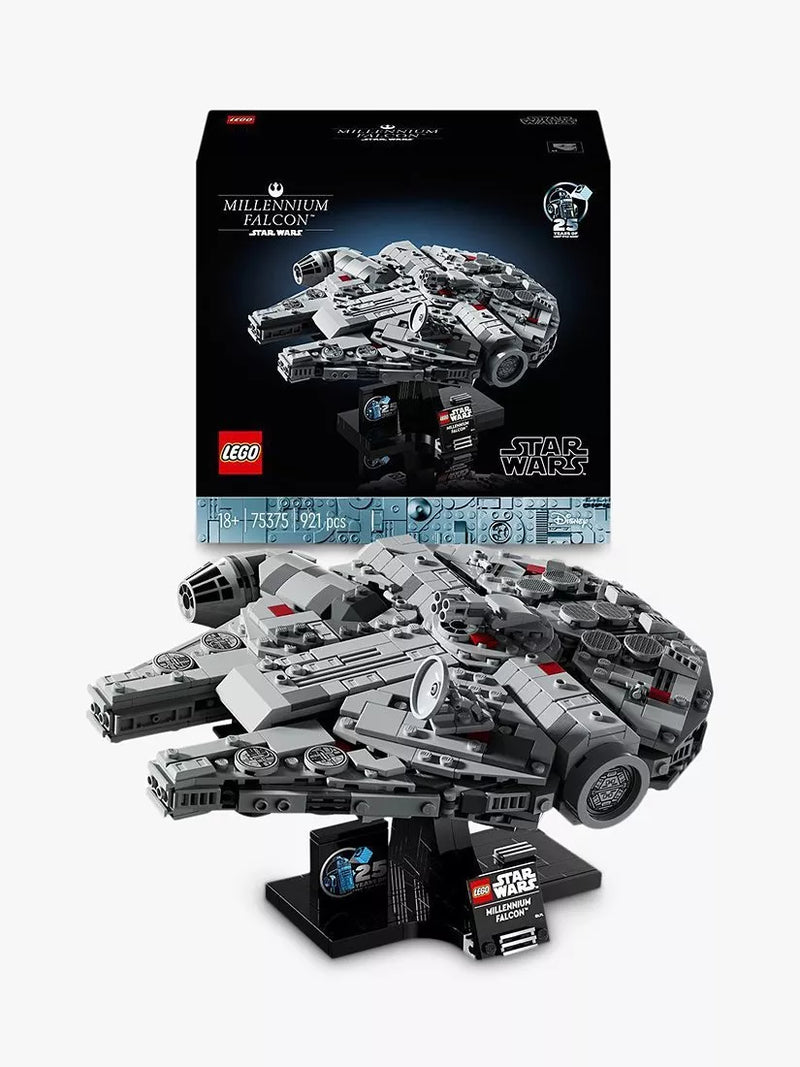 LEGO Star Wars Millennium Falcon model set 921 pieces, UK version
