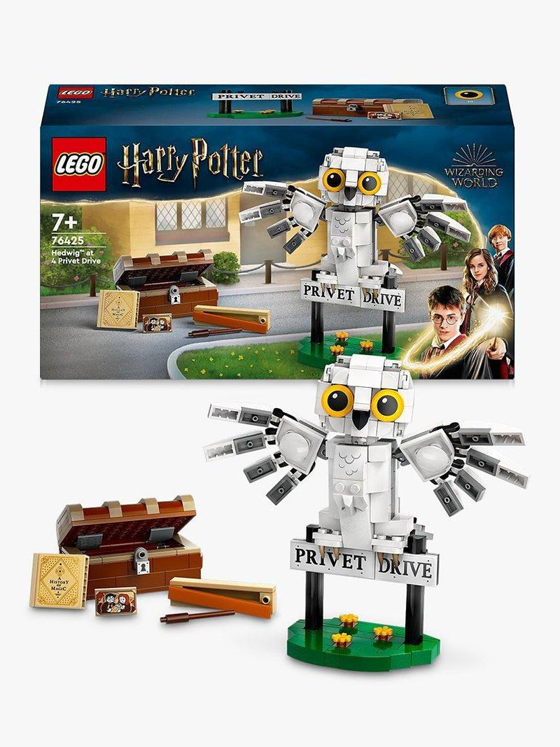 Lego Harry Potter Hedwig at 4 Privet Drive building set, UK version