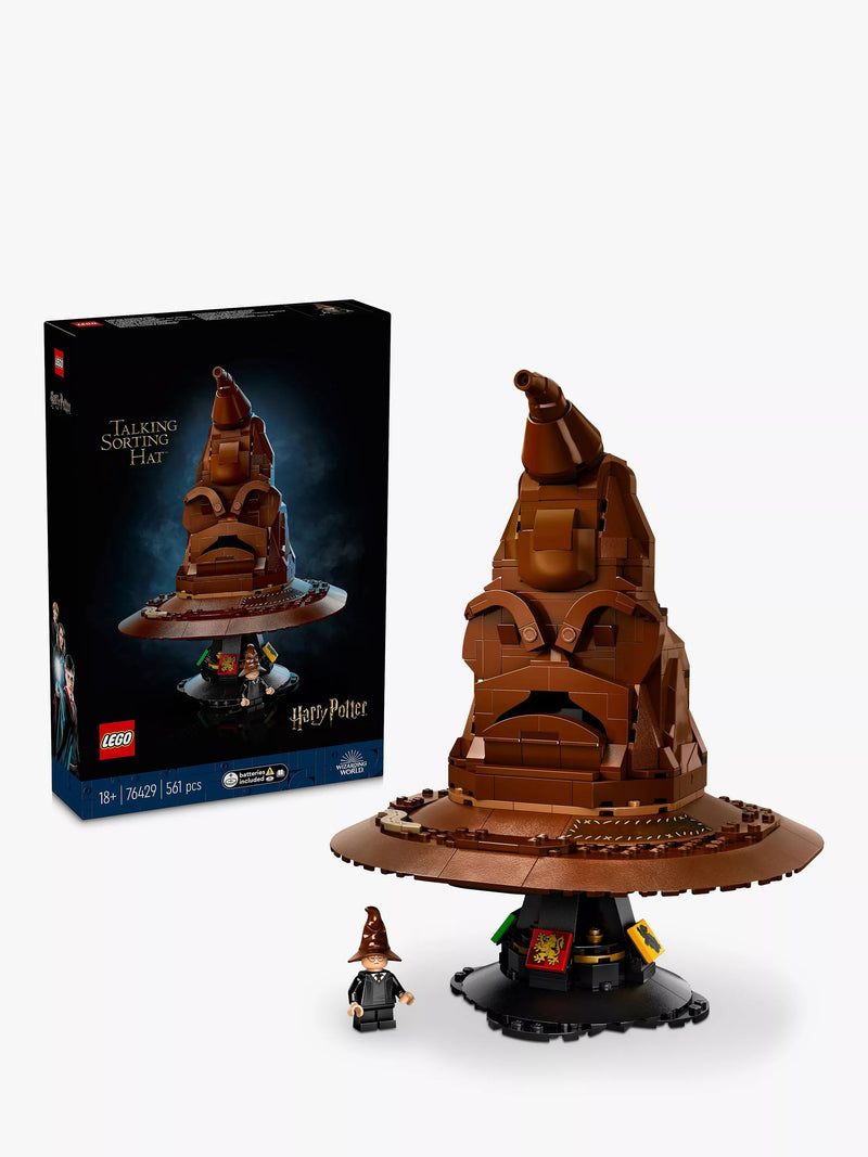 LEGO Harry Potter Talking Sorting Hat set 76429 (British brand)