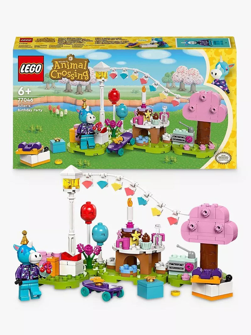 LEGO Animal Crossing birthday party set 170 pieces, imported from the UK