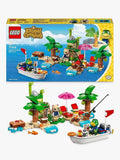 Island Boat Tour Building Set with Animal Minifigures, 233 Pieces