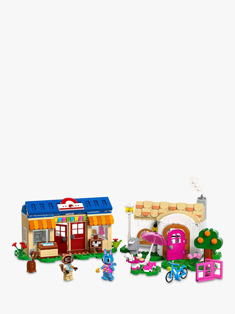 Lego Animal Crossing Nook's Cranny and Rosie's House building set with 535 pieces, UK version