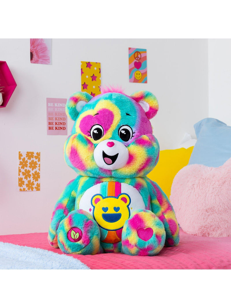 Care Bears Good Vibes plush bear 60cm, UK version