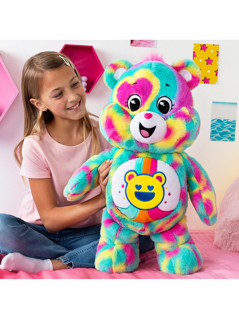 Care Bears Good Vibes plush bear 60cm, UK version