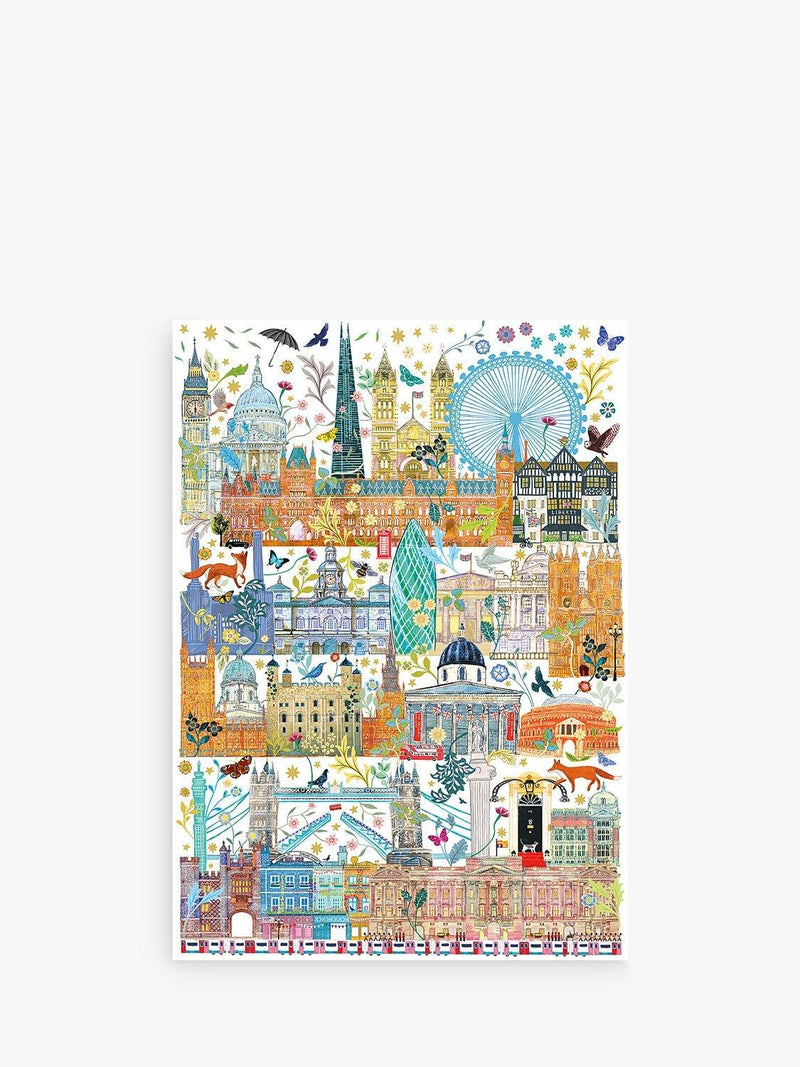 Gibsons London skyline jigsaw puzzle 1000 pieces (British brand)
