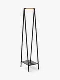 Brabantia bamboo clothes rail with shelf, UK version