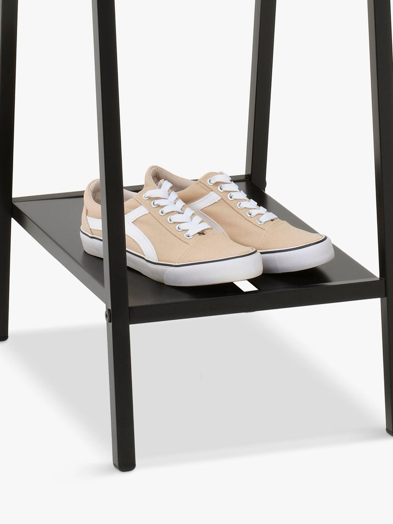 Brabantia bamboo clothes rail with shelf, UK version