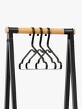 Brabantia bamboo clothes rail with shelf, UK version
