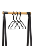 Brabantia bamboo clothes rail with shelf, UK version