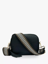 John Lewis Apatchy London Dots Strap Leather Crossbody Bag- Buy online at McGrocer