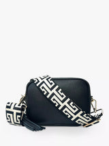 John Lewis Apatchy London Maze Strap Leather Crossbody Bag- Buy online at McGrocer