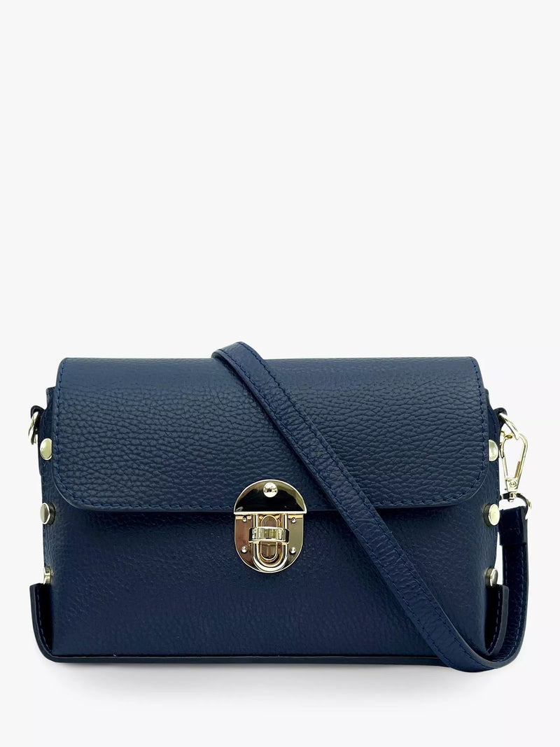 Apatchy London Bloxsome Leather Crossbody Bag