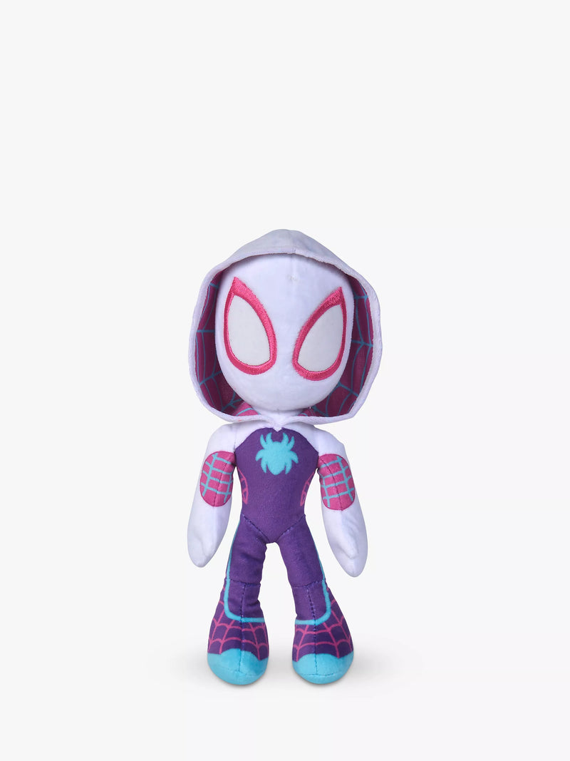 Spidey and His Amazing Friends Ghost Spider plush 25cm, imported from the UK