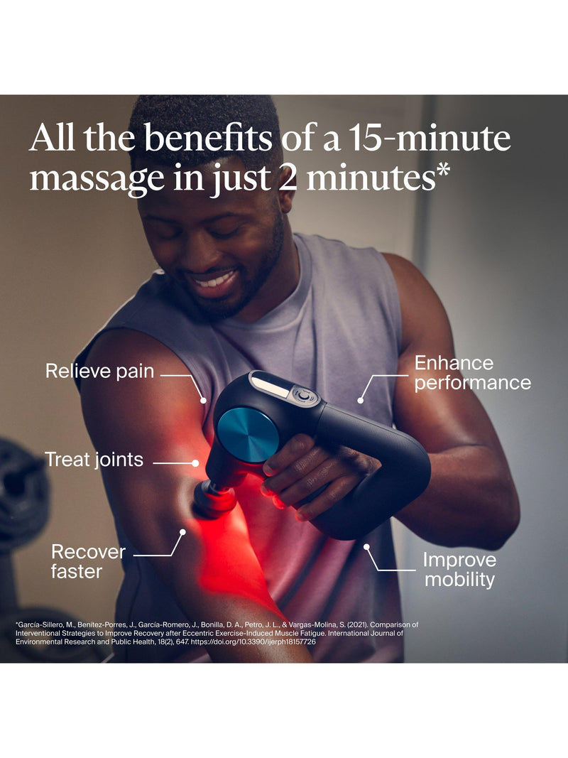 Therabody Theragun Pro Plus multi-therapy massage device, imported from the UK