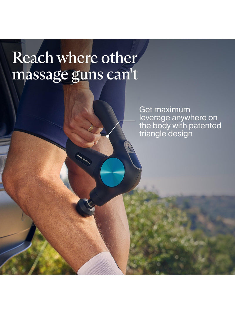 Therabody Theragun Pro Plus multi-therapy massage device, imported from the UK