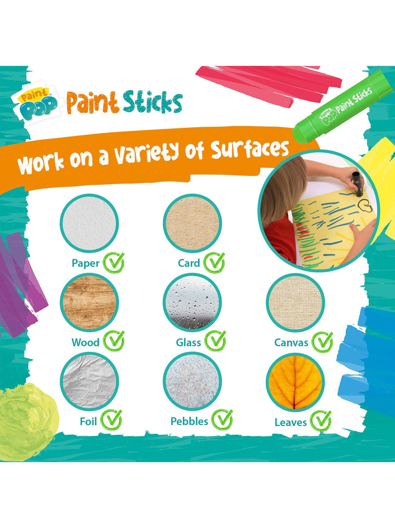Paint Pop paint sticks 12 pack, imported from the UK